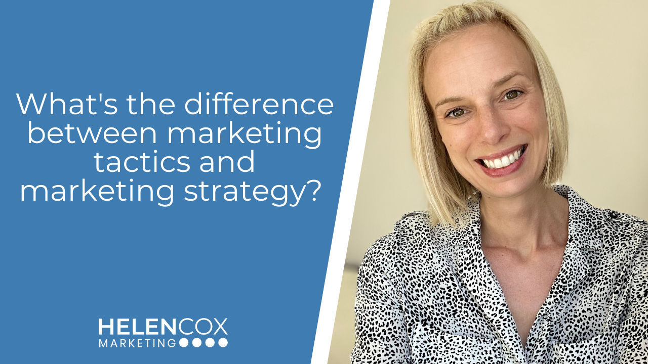 What’s the difference between marketing tactics and marketing strategy ...